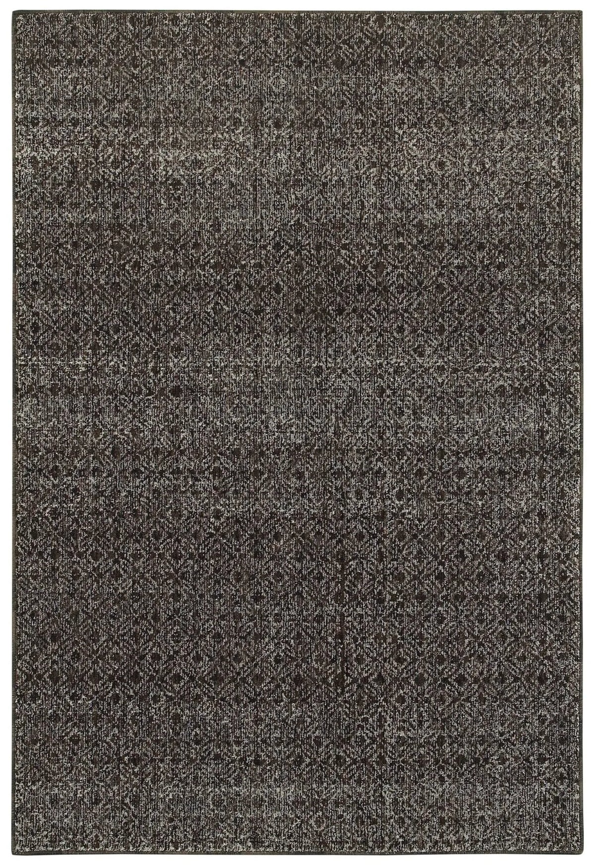 Atlas 8048Q Black/ Grey Rug - Rug & Home