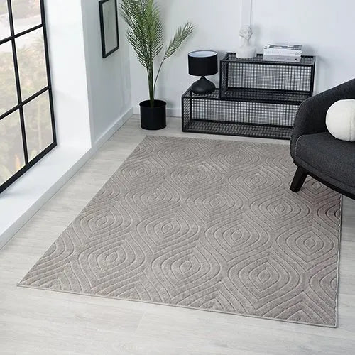 Atlas 82420GRY Grey Rug - Rug & Home