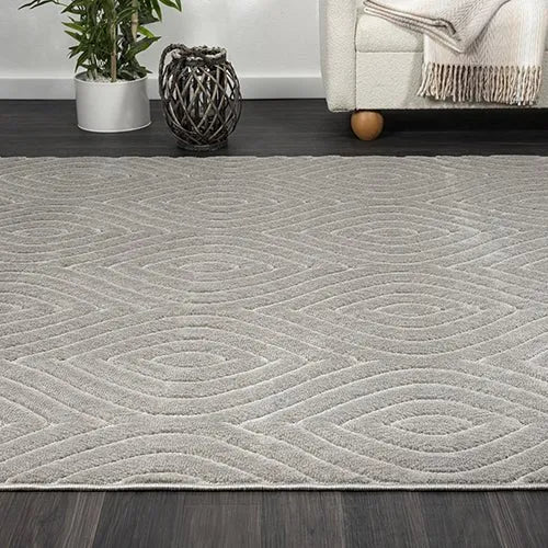 Atlas 82420GRY Grey Rug - Rug & Home