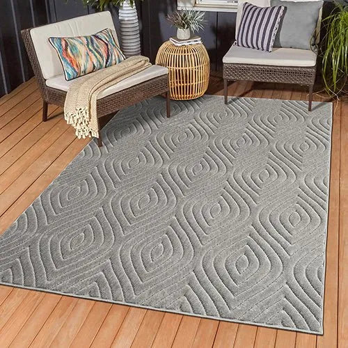 Atlas 82420GRY Grey Rug - Rug & Home