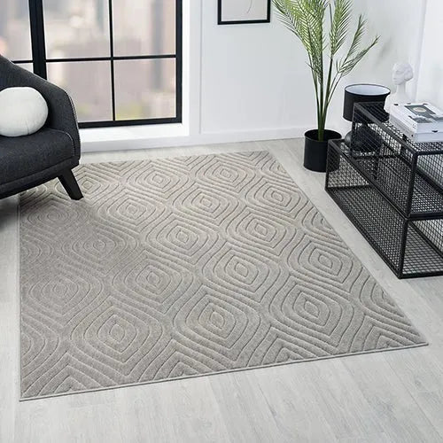 Atlas 82420GRY Grey Rug - Rug & Home