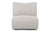 Atlas Outdoor Swivel Accent Chair Light Gray - Rug & Home