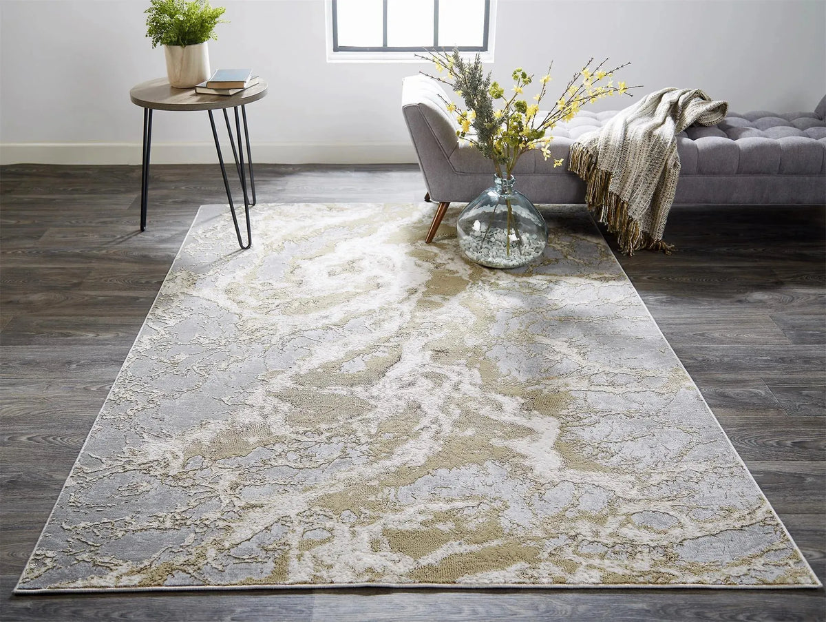 Aura 3563F Gray/Beige Rug