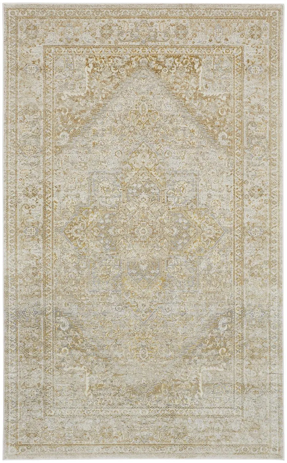 Aura 3734F Gold/Gray Rug