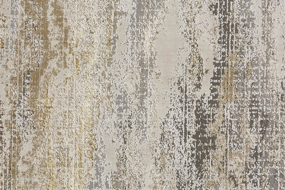 Aura 3735F Beige/Gold Rug - Rug & Home