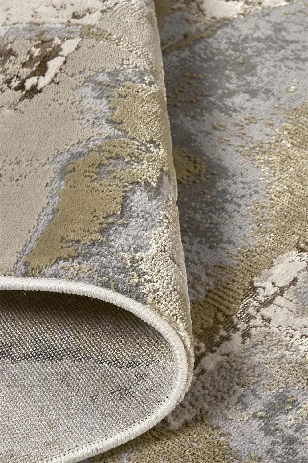 Aura 3737F Gold/Tan Rug