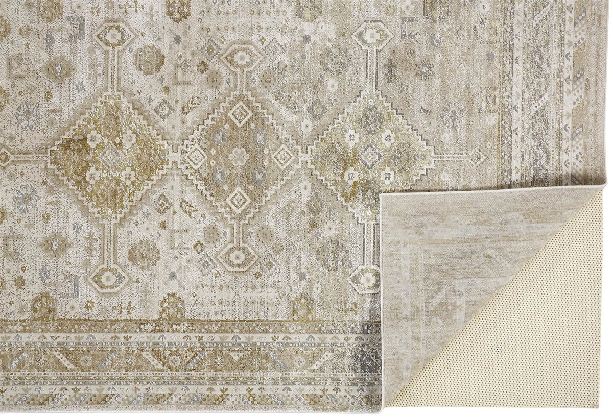 Aura 3738F Gold/Beige Rug