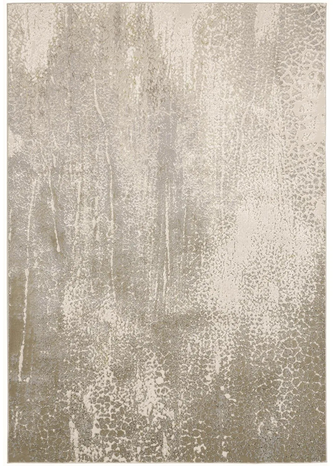 Aura 3739F Ivory/Gold Rug - Rug & Home