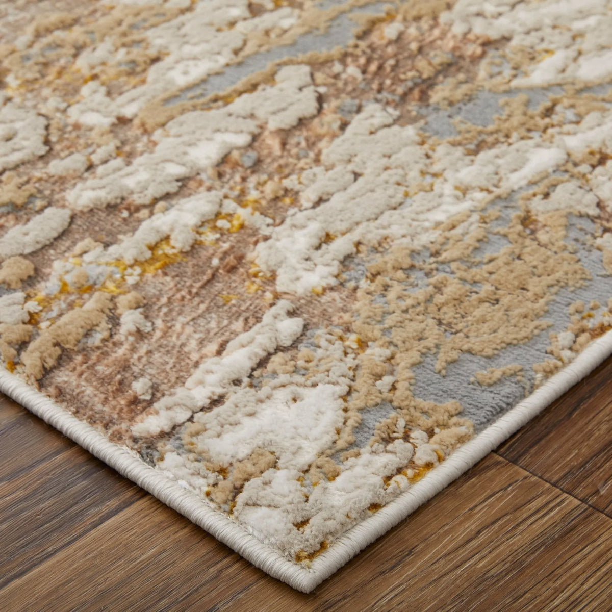 Aura AUR39LMF Ivory/Gold Rug