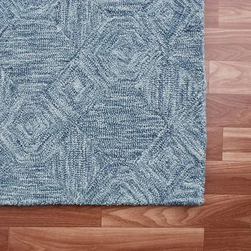 Aurora 82383BLU Blue Rug - Rug & Home