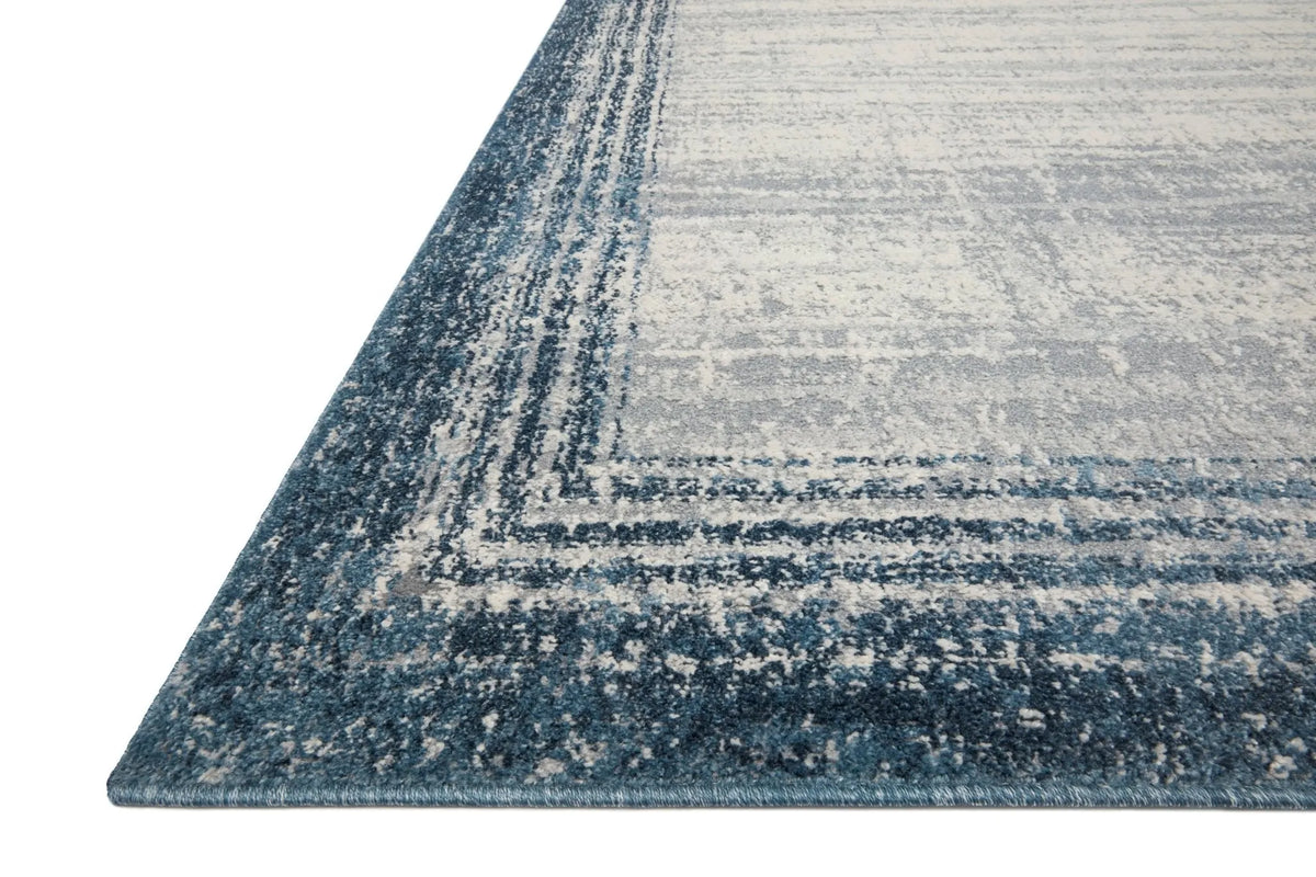 Austen Aus-02 Pebble/Blue Rug - Rug & Home