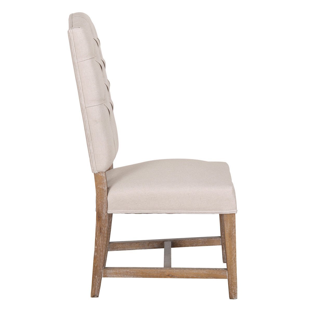 Ava Upholstered Linen SPO Dining Chair - Rug & Home