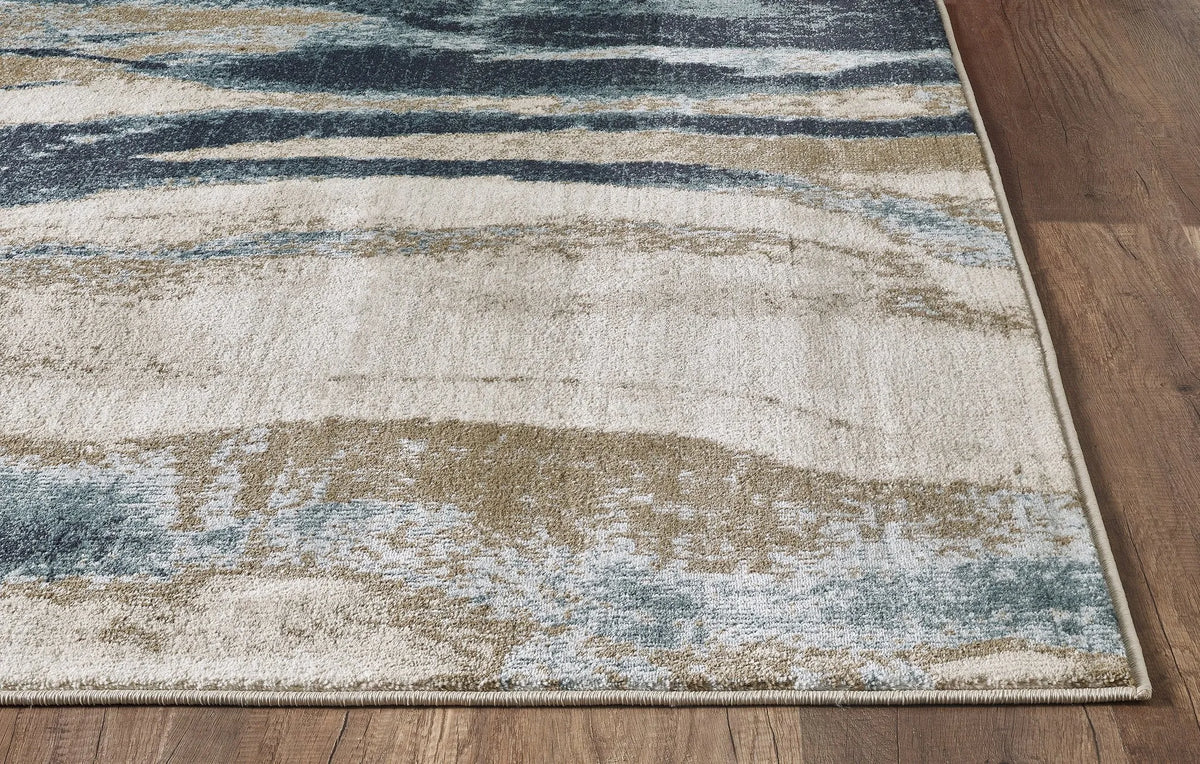 Avalon 5618 Wonder Ivory/Blue Rug - Rug & Home