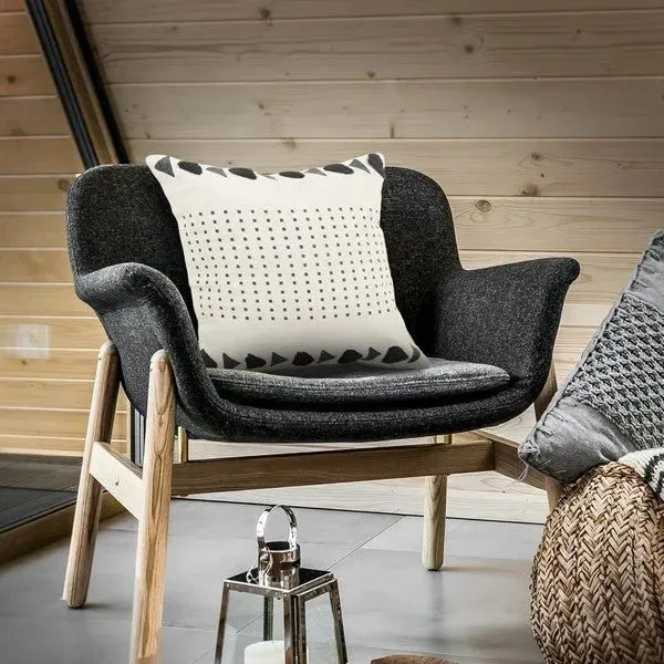 Avant Garde 07536NBK Natural/Black Pillow