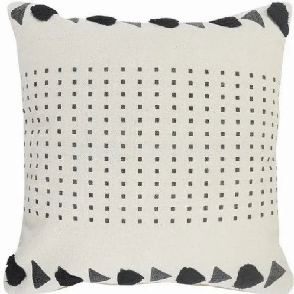 Avant Garde 07536NBK Natural/Black Pillow