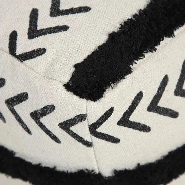 Avant-garde 34057BLK Black Pouf