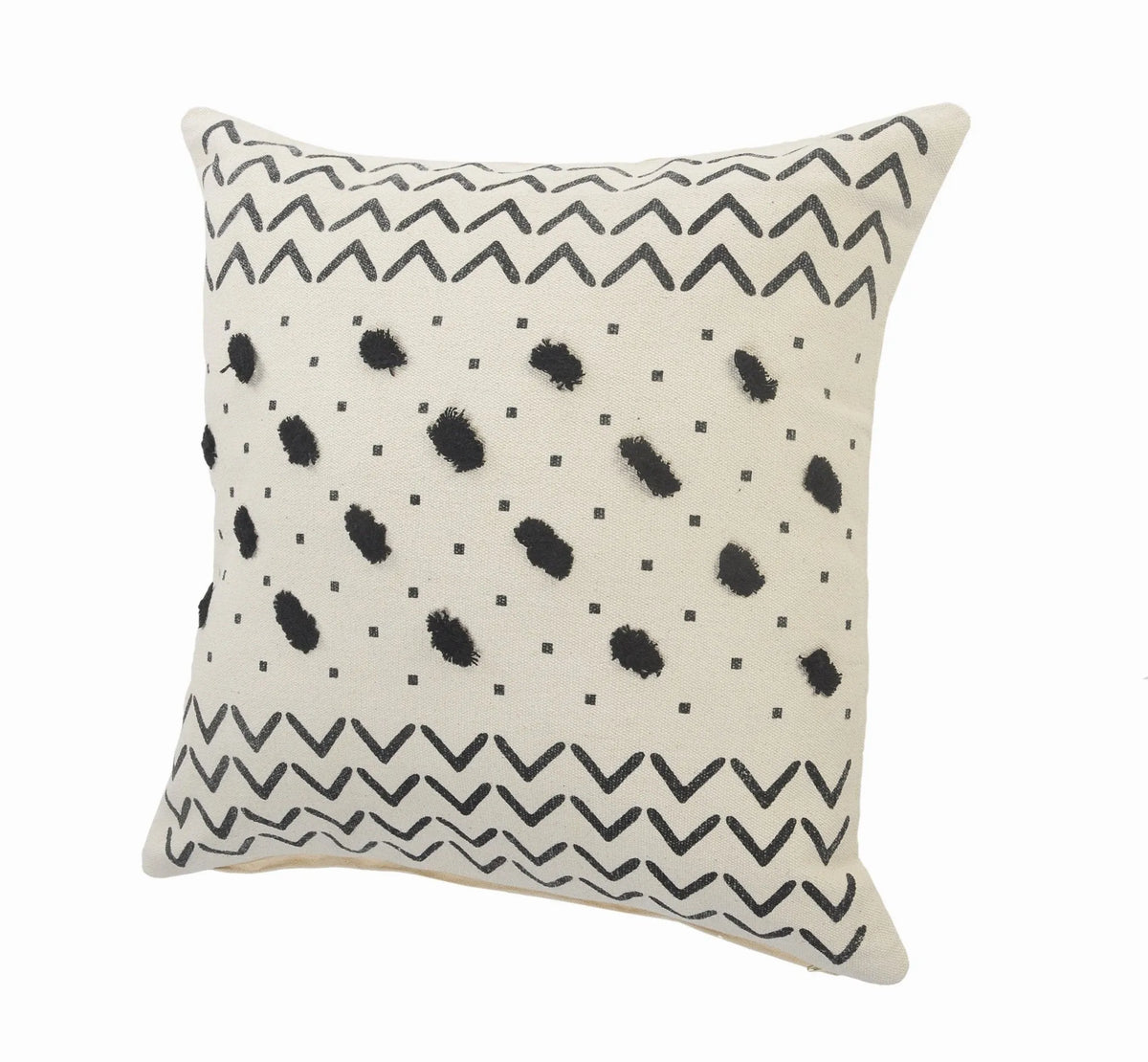 Avant-Garde Lr07538 Cream/Black Pillow - Rug & Home