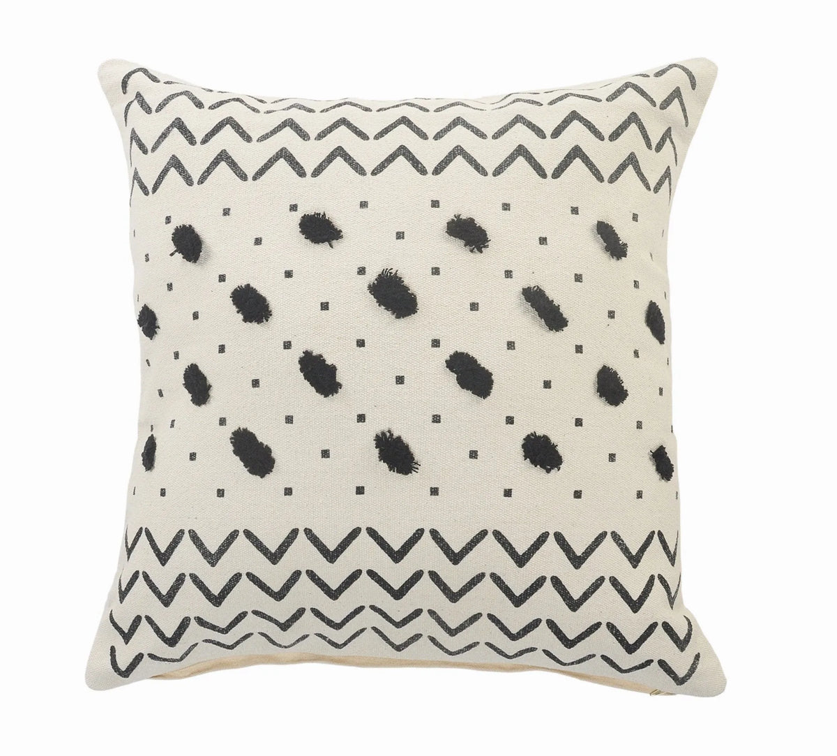 Avant-Garde Lr07538 Cream/Black Pillow - Rug & Home