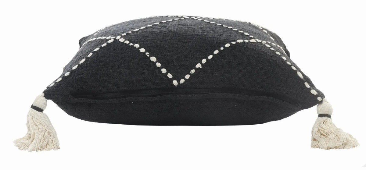 Avant-Garde Lr07543 White/Black Pillow