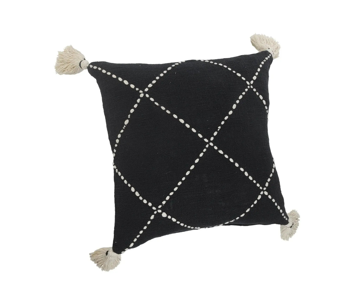 Avant-Garde Lr07543 White/Black Pillow