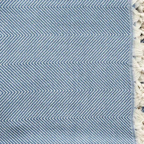 Avery 80292TEA Faded Blue Throw Blanket