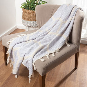 Avery 80297LIC Lilac Throw Blanket - Rug & Home