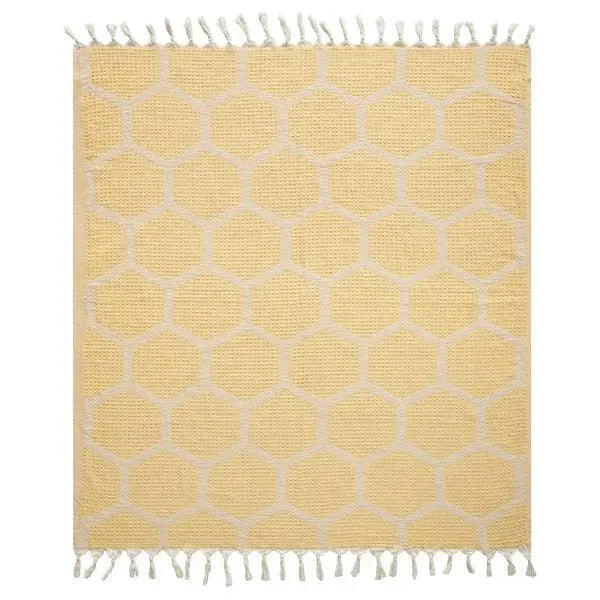 Avery 80298YLW Yellow Throw Blanket
