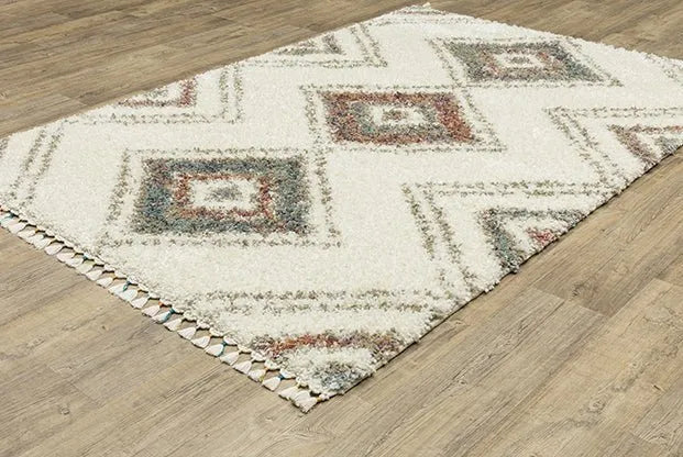 Axis AX07A Ivory/Multi Rug - Rug & Home