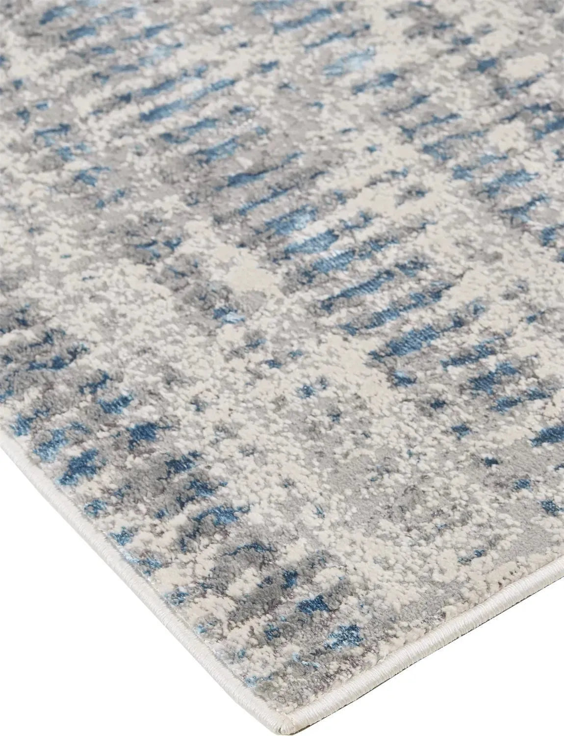 Azure AZR3402F Blue/Grey Rug - Rug & Home- Rectangle 5' x 8' | Area Rugs