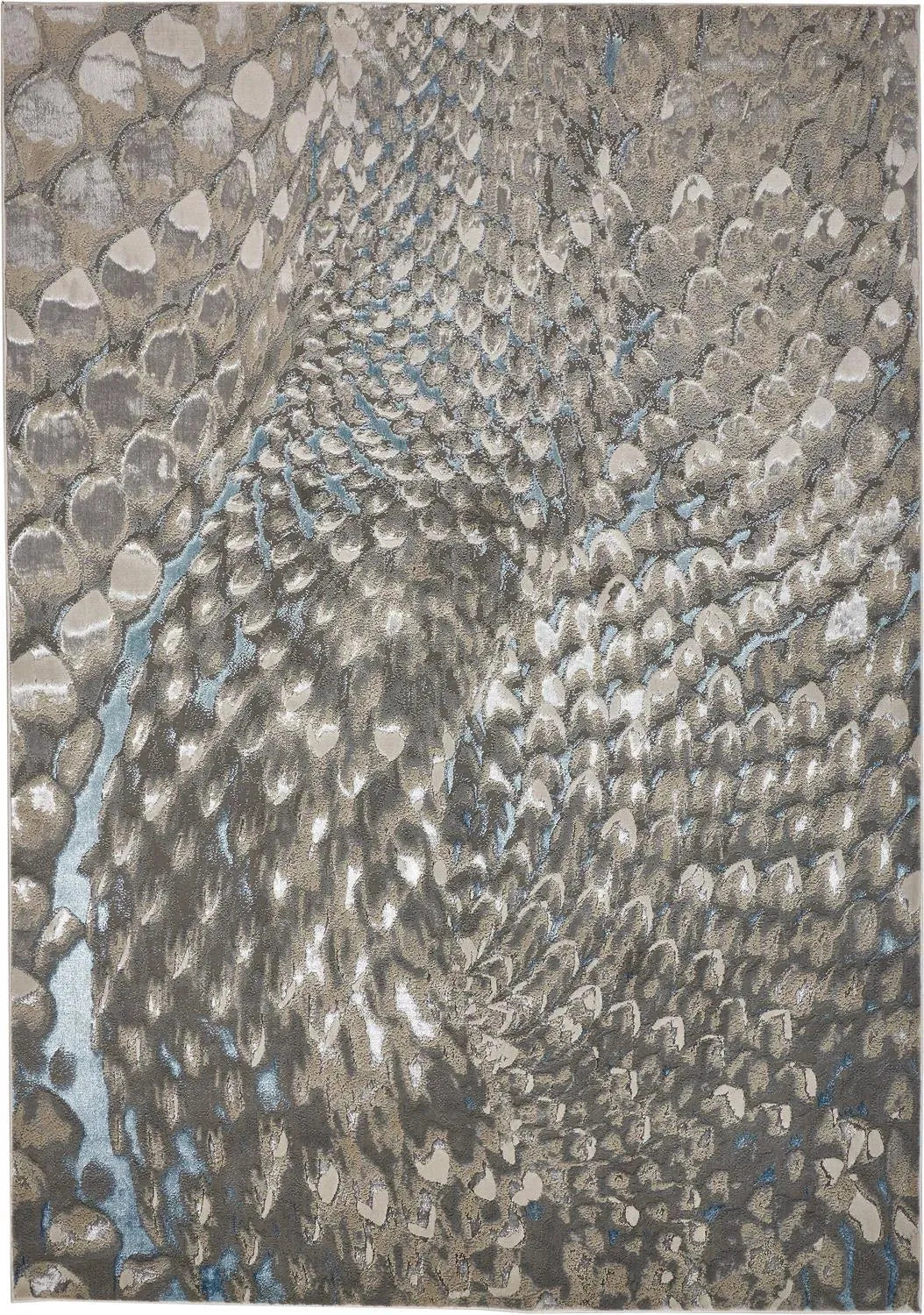 Azure 3403F Ivory/Silver Rug