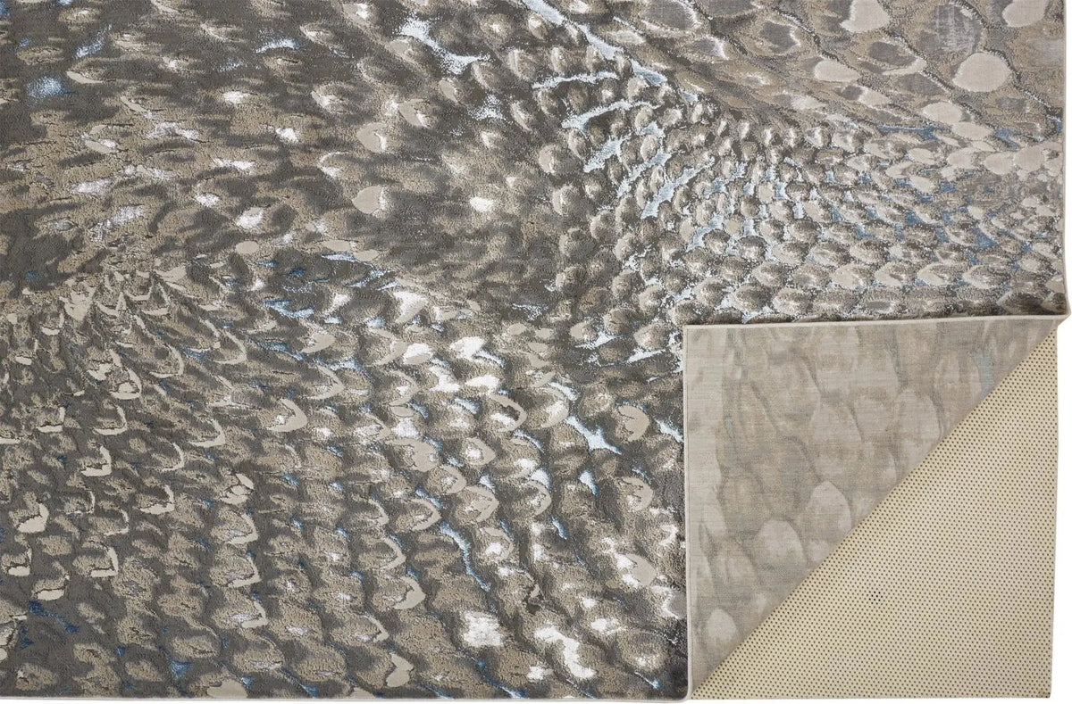 Azure 3403F Ivory/Silver Rug