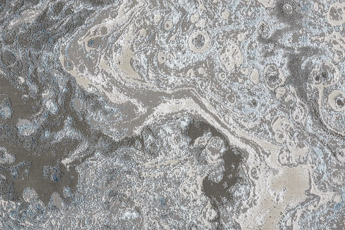 Azure 3405F Silver/Blue Rug