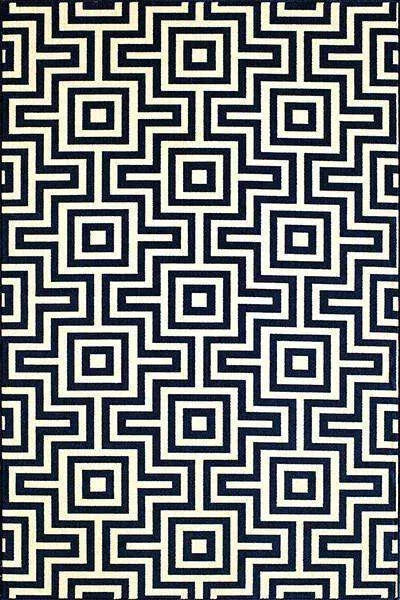 Baja BAJ 10 Navy Rug