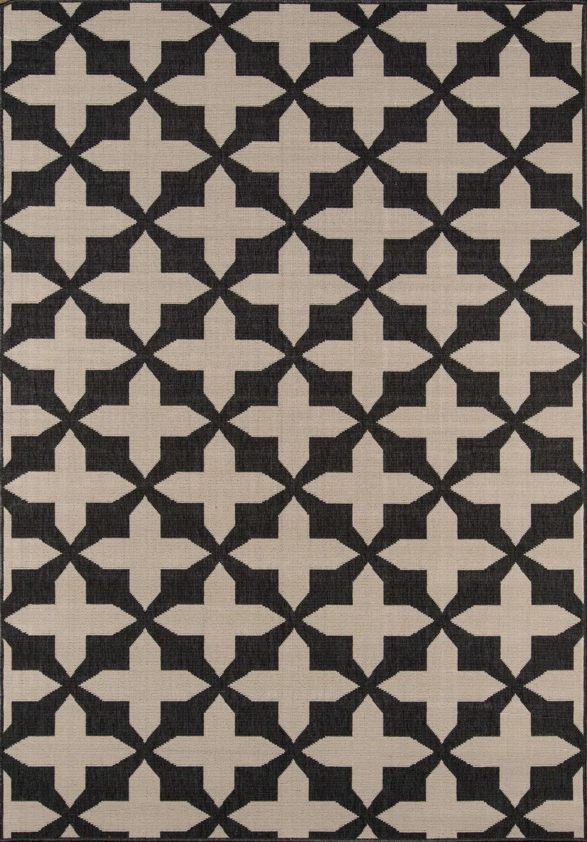 Baja BAJ 12 Charcoal Rug - Rug & Home