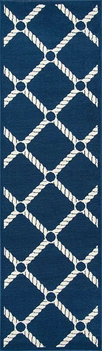 Baja BAJ-15 Navy Rug - Rug & Home