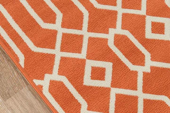 Baja BAJ-3 Orange Rug