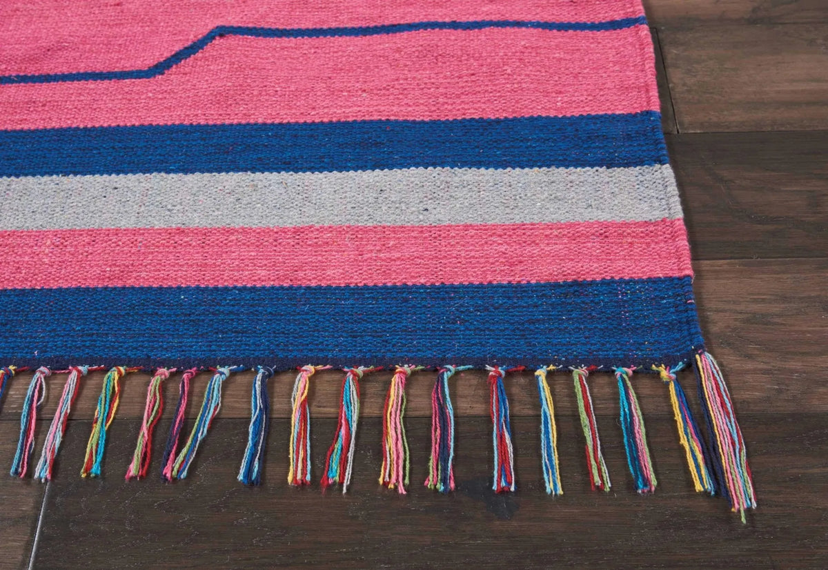 Baja BAJ01 Pink/Blue Rug - Rug & Home