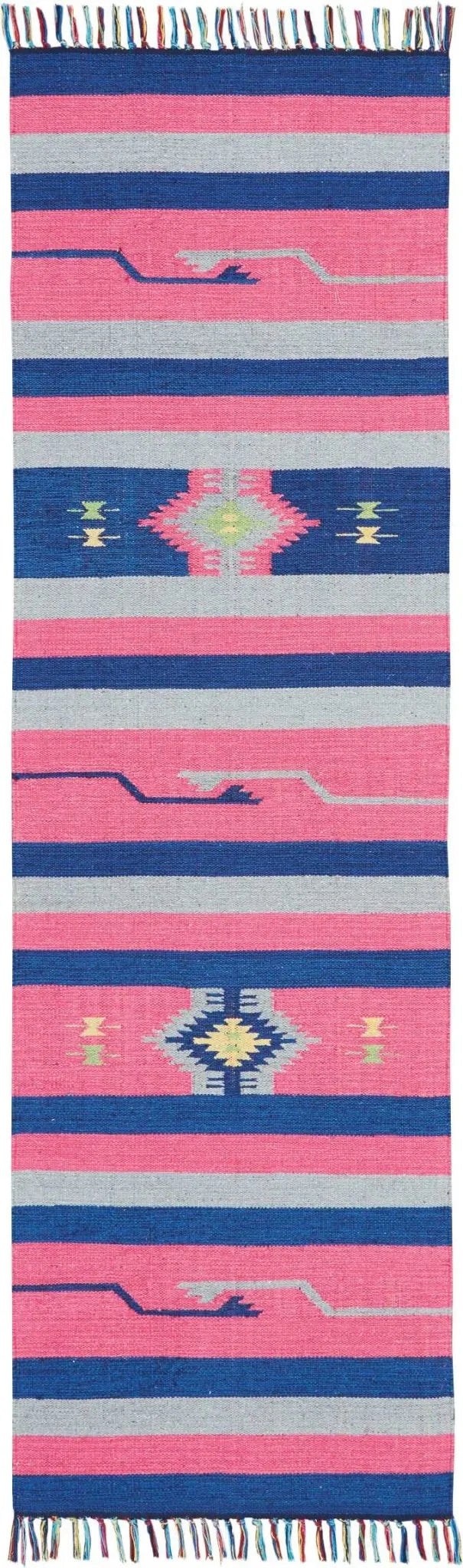 Baja BAJ01 Pink/Blue Rug - Rug & Home