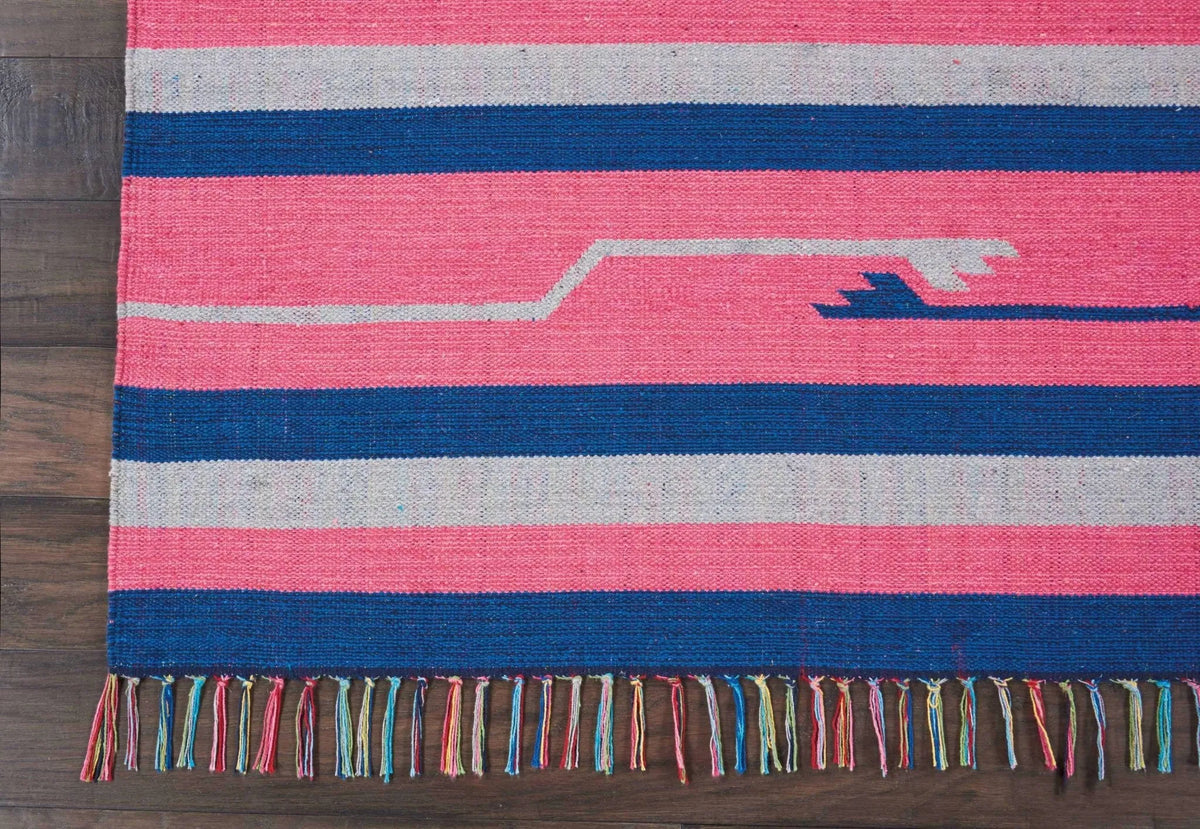 Baja BAJ01 Pink/Blue Rug - Rug & Home