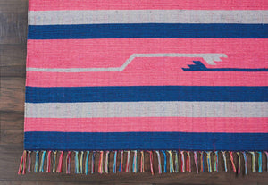 Baja BAJ01 Pink/Blue Rug - Rug & Home