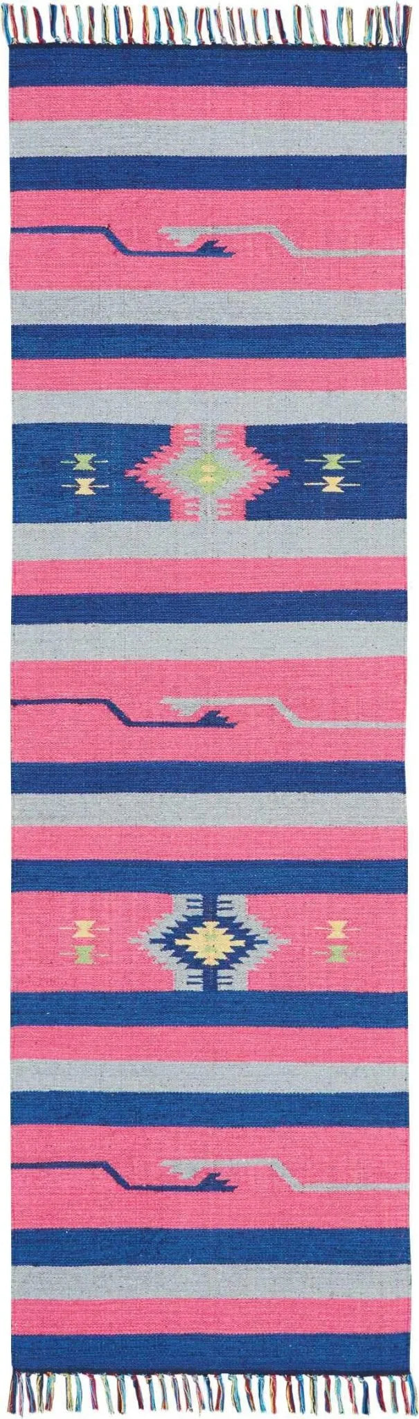 Baja BAJ01 Pink/Blue Rug - Rug & Home