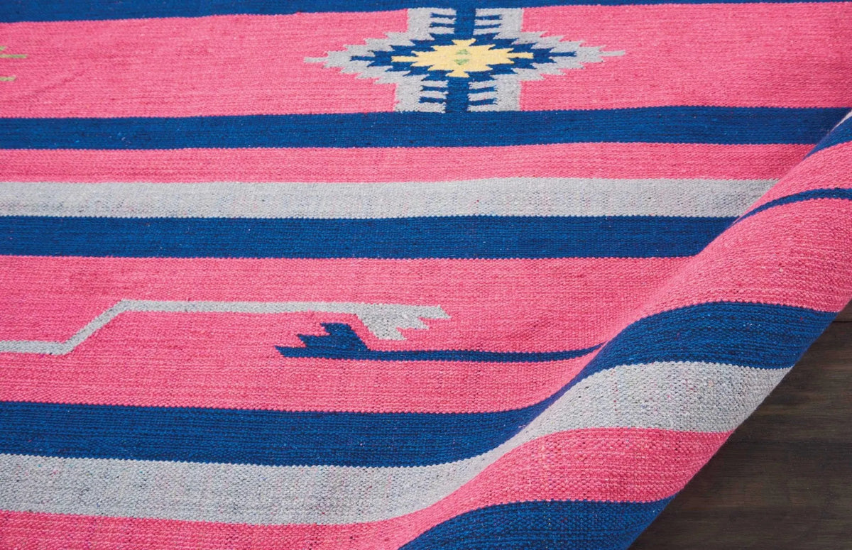 Baja BAJ01 Pink/Blue Rug - Rug & Home