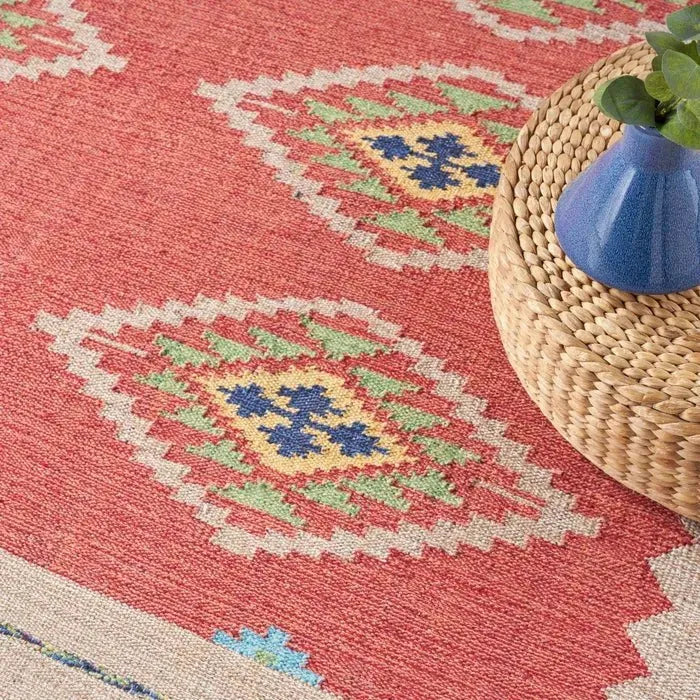 Baja BAJ02 Red/Beige Rug