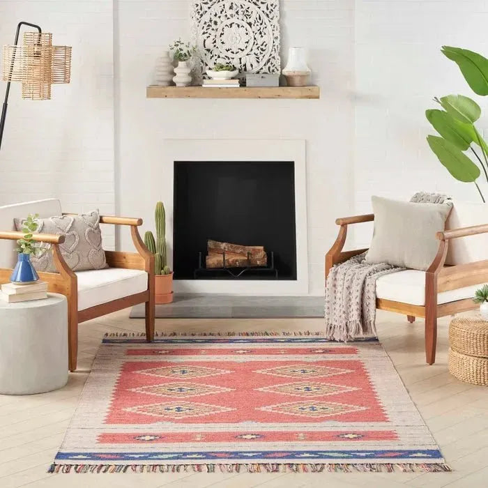 Baja BAJ02 Red/Beige Rug