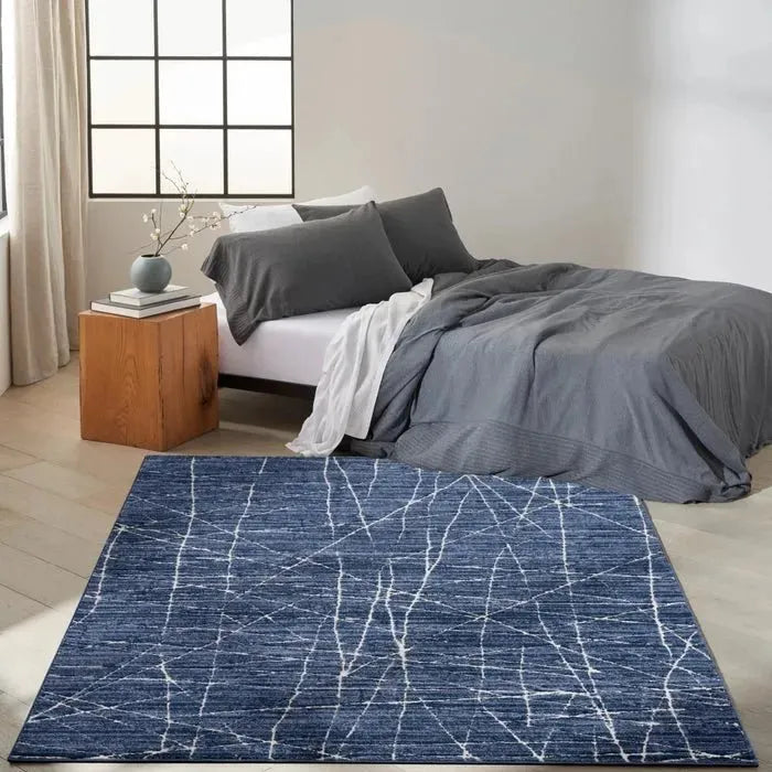 Balance BLN02 Blue/Ivory Rug