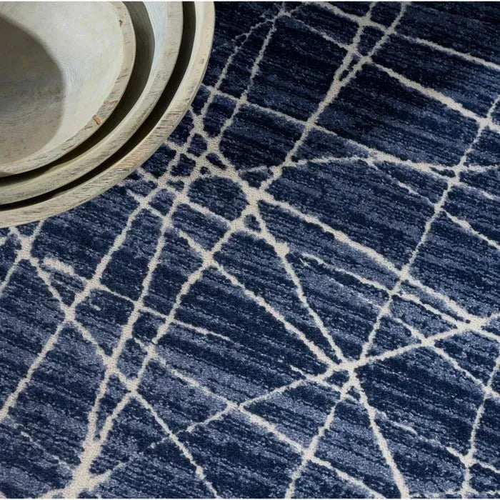 Balance BLN02 Blue/Ivory Rug