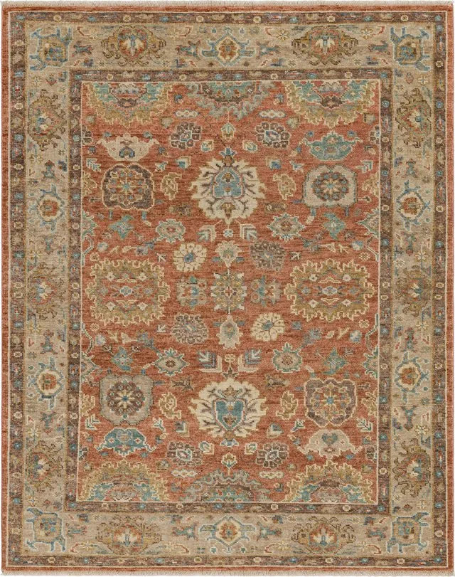 Balboa R1193 248 Oviedo Rust Rug - Rug & Home