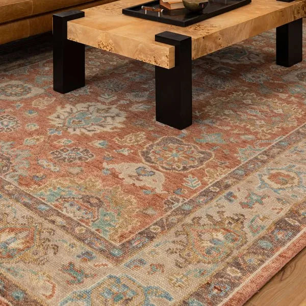 Balboa R1193 248 Oviedo Rust Rug - Rug & Home