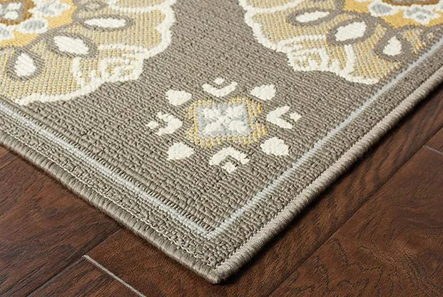 Bali 5863N Grey/ Gold Rug - Rug & Home