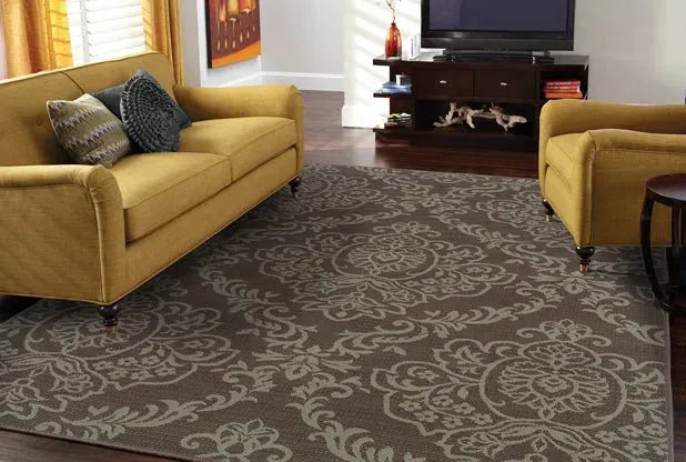 Bali 8424P Grey/ Blue Rug